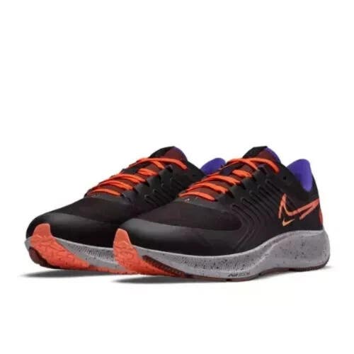Nike Air Zoom Pegasus 38 Shield DC4073-003 Men's 8.5 Black Running Shoes RHS3906