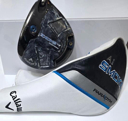 NICE! Callaway Paradym Ai Smoke Max Driver 12.0 / Cypher Senior Flex Shaft