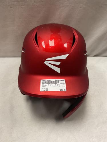 Used Easton 7 1/8 - 7 1/2 Batting Helmet No Mask Red One Size 11490-S000272345