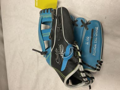 Used Marucci CADDO YOUTH PATTERN BB/SB Glove RH Throw Black 11" 11490-S000272324