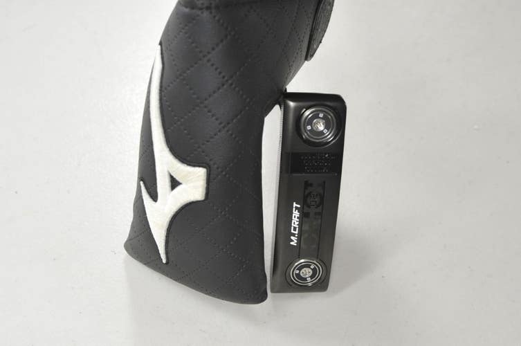 Mizuno M.Craft OMOI Type 2 Black Ion 35" Putter RH Steel with Headcover # 217202