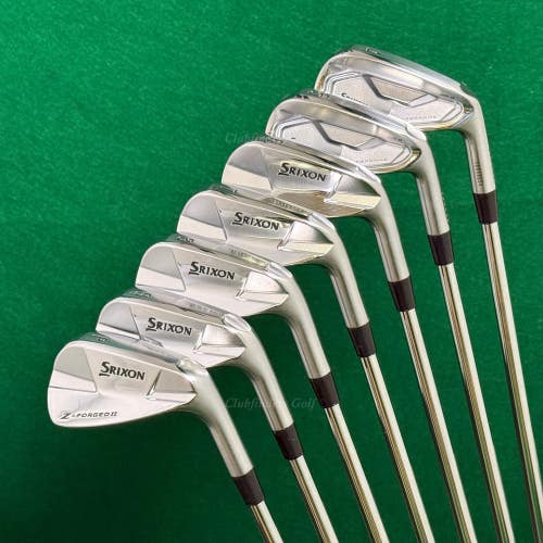 Srixon ZX7 MKII/Z-Forged II Combo 4-PW Iron Set Project X Rifle 120g 6.5 X-Stiff