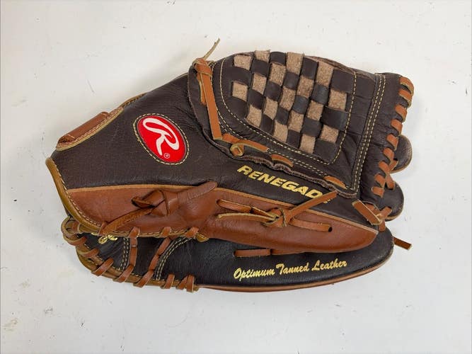 Rawlings Renegade Series Baseball Glove, 12.5", RHT