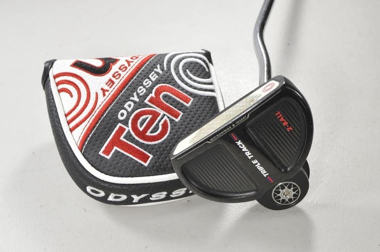 Odyssey Triple Track 2-Ball 34" Putter RH Stroke Lab Steel  # 217341