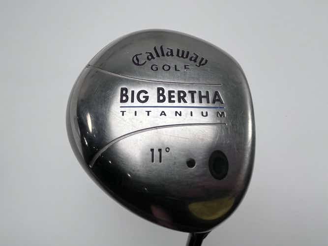 Callaway Big Bertha Titanium Driver 11* Big Bertha Gems 55g Ladies RH