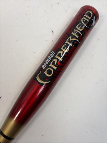 Worth Copperhead Baseball Bat, 29/19 (-10), 2 1/4" Barrel, Red