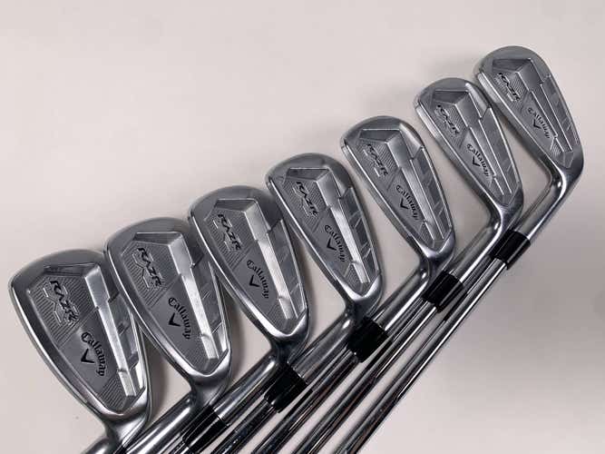 Callaway Razr X Forged Iron Set 4-PW Precision Rifle Flighted 6.0 Stiff RH