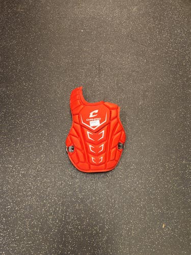 Used Champro CHEST PROTECTOR Catchers Chest Protector Red Intermed 11339-S000201637