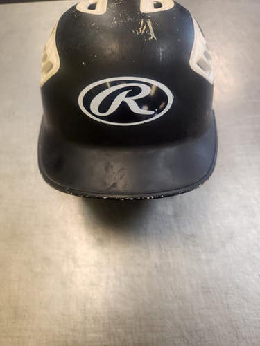 Used Rawlings HELMET Batting Helmet No Mask Black SM 11339-S000201636