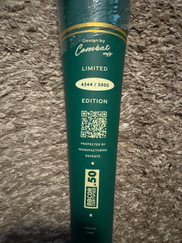 2025 Combat MFG Spec A1 Alloy BBCOR Certified Bat (-3) 30 oz 33" (New)