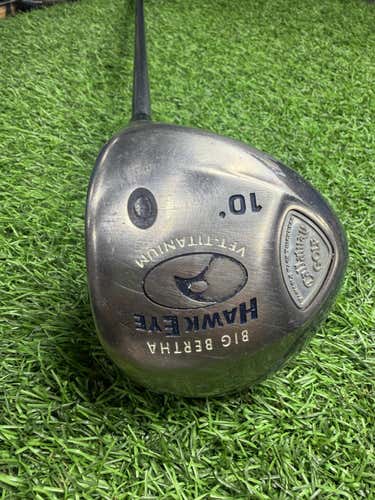 CALLAWAY BB- Hawk Eye VFT Titanium - DRIVER 10* - Graphite - Lady Flex