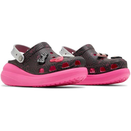 Crocs Crush Barbie 208819-001 Clogs Mens Black Pink Platform Casual Shoes NLW310