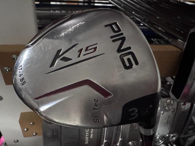 Ping K15 SF Tec 16 High Launch (3) Fairway wood with TFC Regular Flex 0707