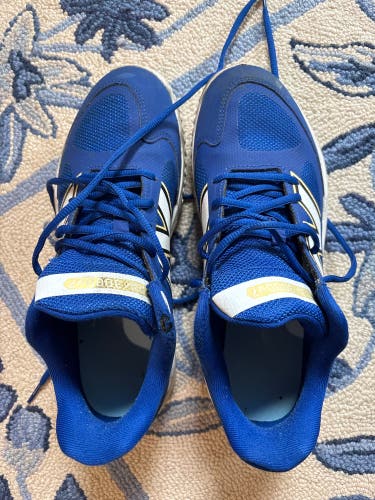 Blue Men's Size M 9.0 (W 10.0) Adult New Balance Fresh Foam Turf 3000 Shoes (Used)