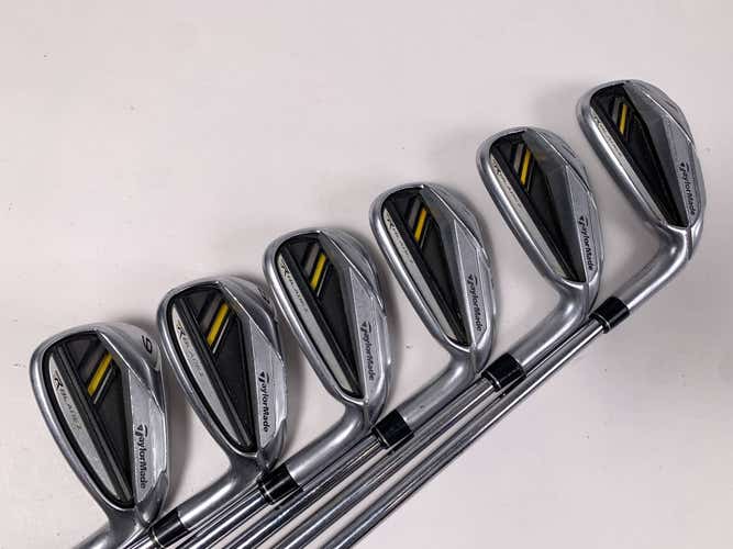 TaylorMade RocketBladez Iron Set 4-9 RocketFuel 85g Stiff Steel Mens RH