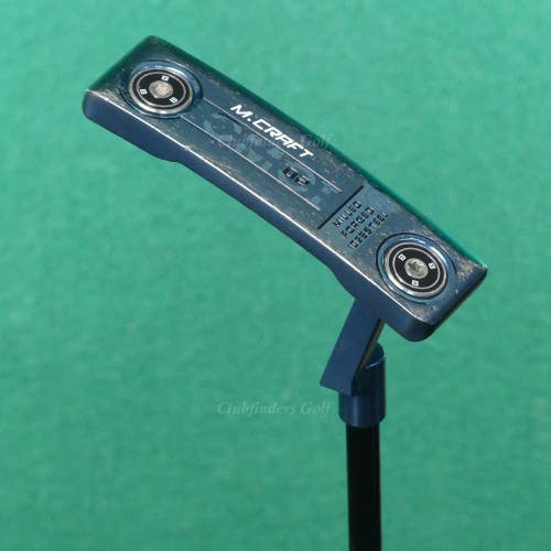 Mizuno M-Craft OMOI 02 Blue Ion Plumbers-Neck 34" Putter Golf Club w/ HC