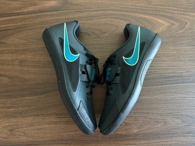 Nike Zoom Rival SD 2 Throwing Shoes Black FZ9665-001 Men's Size 9.5 New