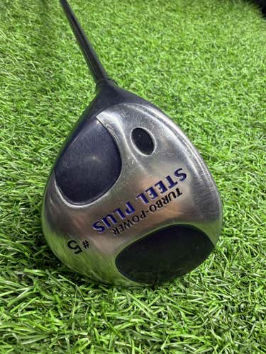 Turbo Power - Steel Plus - 5 Wood	- Graphite - Senior Flex - LH
