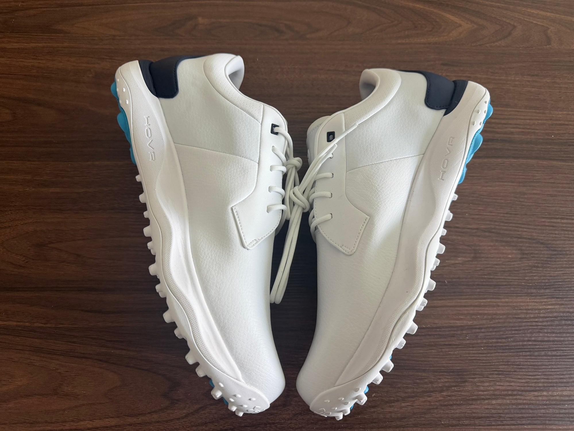 Under Armour UA Drive Glide Spikeless Golf Shoe White 