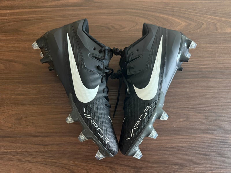 Men\'s Size 12 Nike Vapor Elite Speed 360 2 D P Black White Smoke Grey FJ7021-001 Mens Size 12 Nike Vapor Edge Elite 360 2 D P Black White  main image 4