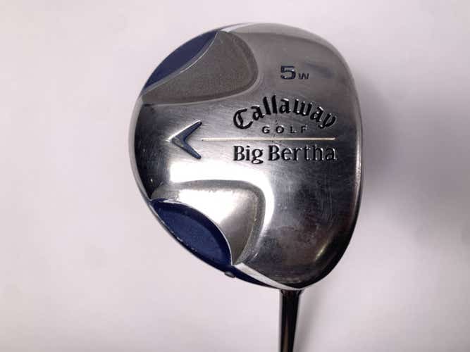 Callaway Big Bertha Ladies 2008 5 Fairway Wood 18* Aldila 50g Graphite Womens RH