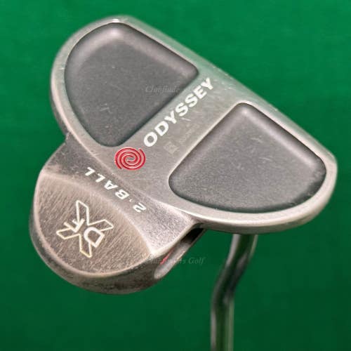 Odyssey DFX 2-Ball Black 35" Double-Bend Mallet Putter Golf Club
