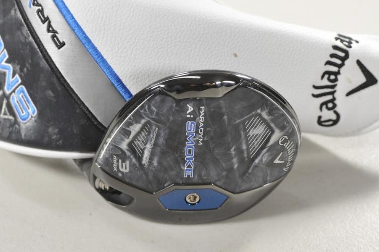 Callaway Paradym Ai Smoke MAX 3-15* Fairway Wood RH Stiff Flex Graphite # 216409