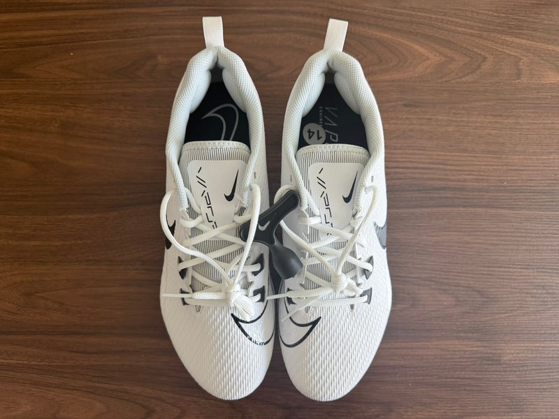 Nike Football Cleats Men Size 13 Wide White Vapor Edge Speed 360 2 D FJ7093-100 Men main image 4