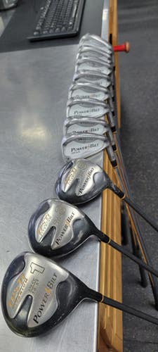 Used Powerbilt TPS 6.0 1 3 5 3-PW Mens Package Set RH None 11 Piece 11497-C000157409