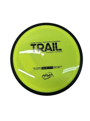 Used MVP 2021 TRAIL Disc Golf Driver Yellow 169g 11835-S000207621