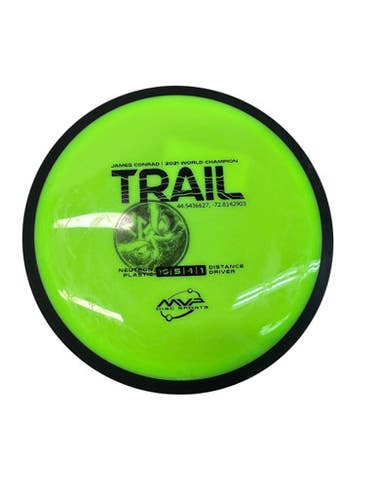 Used MVP 2021 TRAIL Disc Golf Driver Green 168g 11835-S000207622