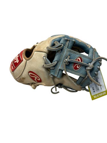 Used Rawlings PROR204W-2CR BB/SB Glove RH Throw Cream White 11 1/2" 11835-S000207585