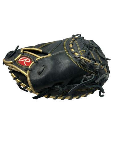 Used Rawlings GGE325BCM BB/SB Catchers RH Throw Black And Gold 32 1/2" 11835-S000207583