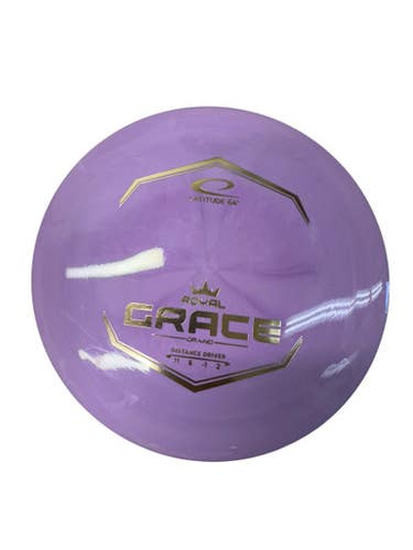 Used Latitude 64 ROYAL GRACE Disc Golf Driver Purple 169g 11835-S000207753