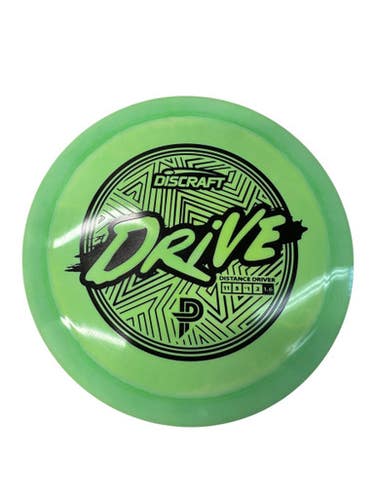 Used Discraft FR PP DRIVE Disc Golf Driver Neon Green 171g 11835-S000207738