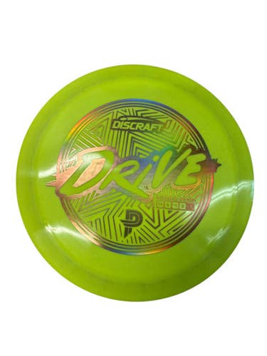 Used Discraft FR PP DRIVE Disc Golf Driver Optic Yellow 171g 11835-S000207737