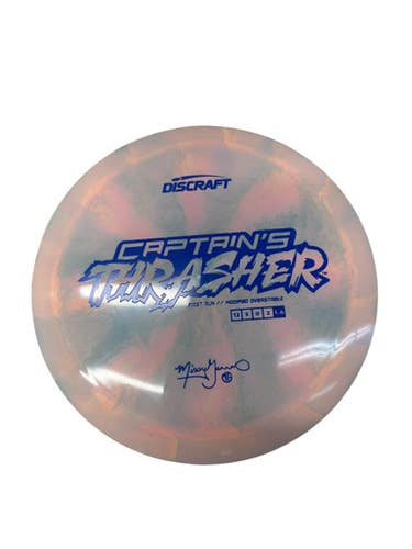 Used Discraft CAPTAINS THRASHER GANNON Disc Golf Driver Coral 168g 11835-S000207728