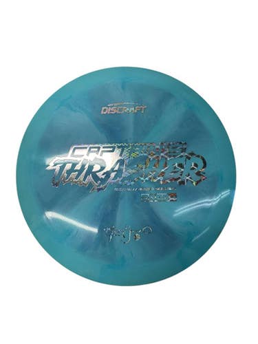 Used Discraft CAPTAINS THRASHER GANNON Disc Golf Driver Royal Blue 168g 11835-S000207724