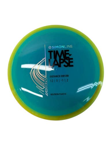 Used Axiom SIMON LINE NEUTRON TIMELAPSE Disc Golf Driver Royal Blue 168g 11835-S000207705