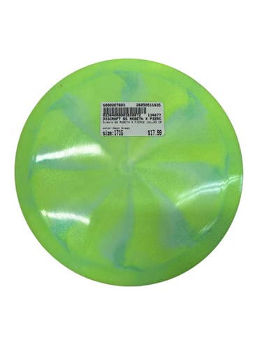 Used Discraft BS MCBETH X PIERCE COLLAB DRIVE Disc Golf Driver Neon Green 171g 11835-S000207693