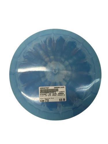 Used Discraft ESP SWIRL GANNON THRASHER BS Disc Golf Driver Carolina Blue 171g 11835-S000207687