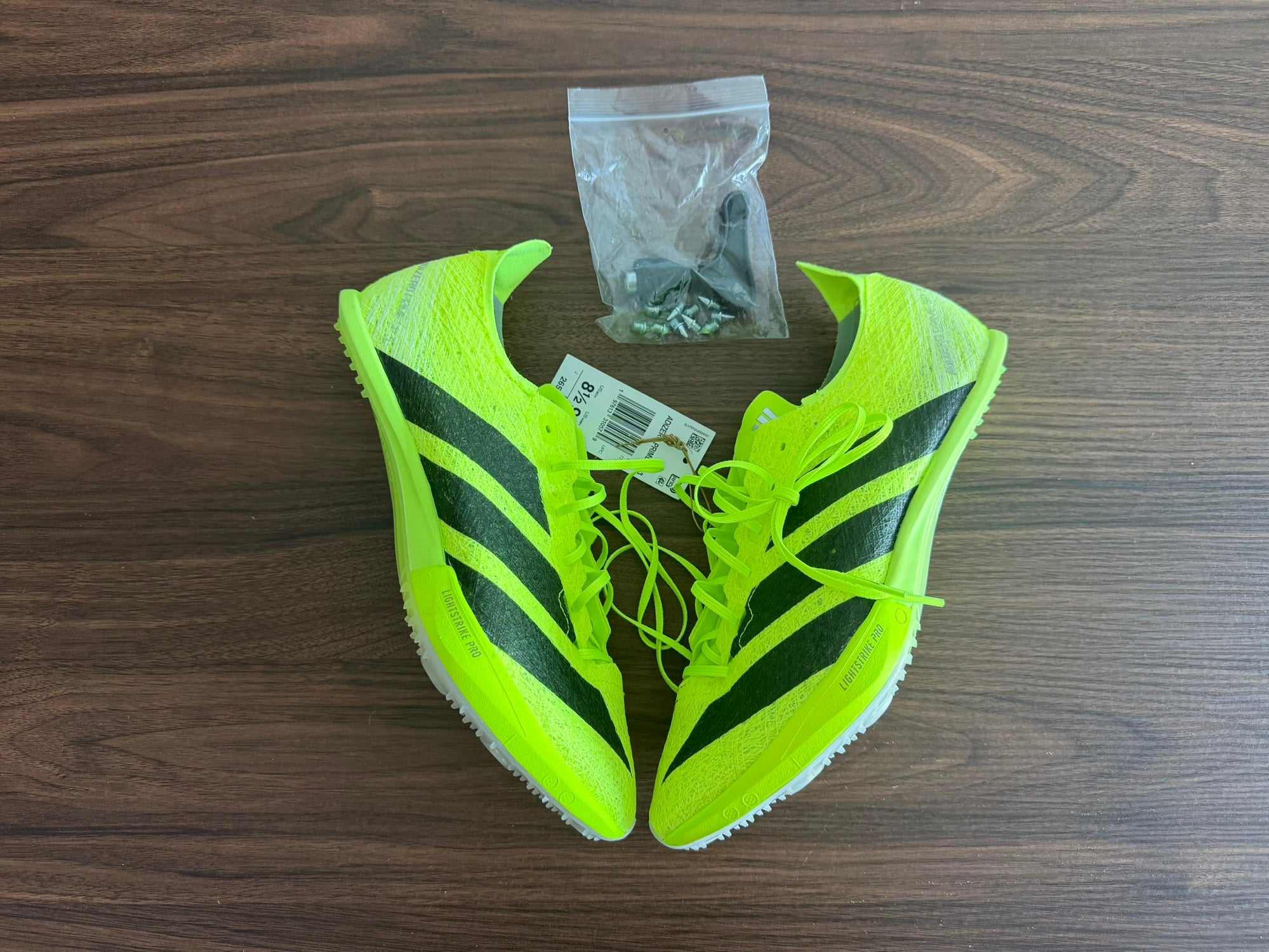 Adidas Adizero Prime SP 3 Strung Lemon Track Spike Sprint IH5800 Men\'s Size 9 Adidas Adizero Prime SP 3 Track Spikes Men Size 7 / Women 8  main image 4