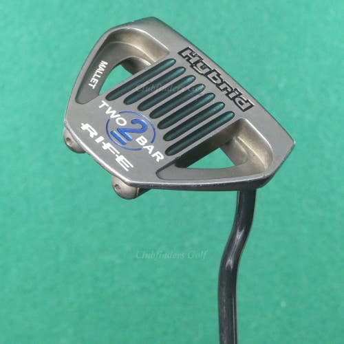Guerin Rife Two Bar Hybrid Mallet Double-Bend 38" Putter Golf Club