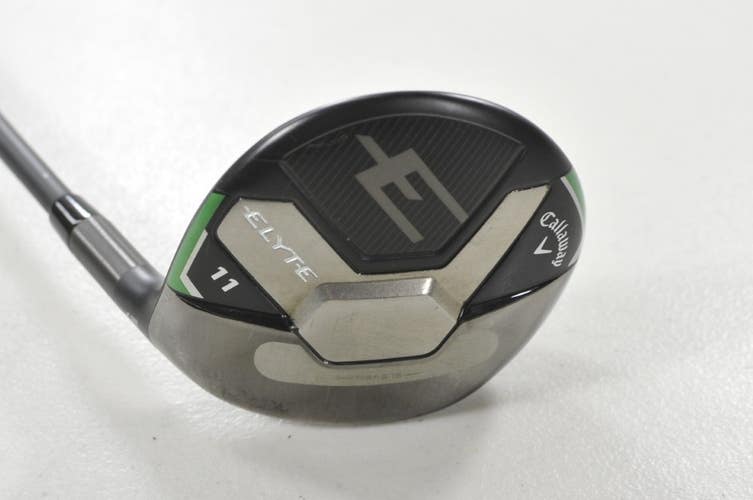 Callaway Elyte 27* #11 Fairway Wood Senior R2 Flex RH Vanquish Graphite # 216429