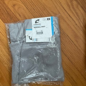 Gray Men's Medium Youth Champro Game Pants (New)