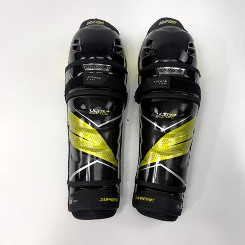 New Bauer Supreme Ultra Sonic Shin Guards | 14" Intermediate | BH594