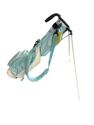 Used SUNDAY STAND BAG Mens Stand Bag White And Carolina Blue 11835-S000205348