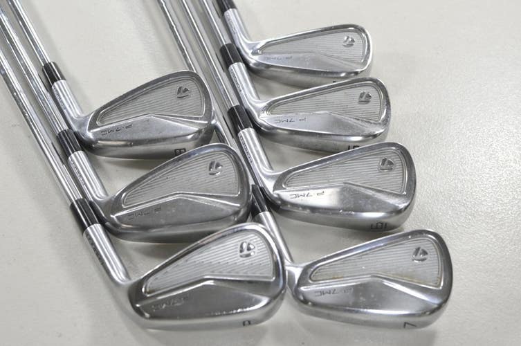TaylorMade P7MC 2020 4-PW Iron Set Stiff Flex Right KBS Tour 120g Steel # 217327