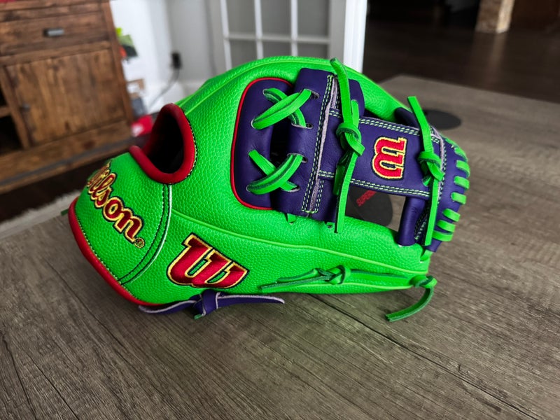Wilson A2000 1786 RH Infield Baseball Glove 11.5" (New) Big League Chew SWINGIN’ SOUR APPLE