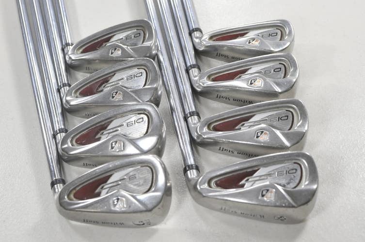 Wilson Di9 5-PW,AW,GW Iron Set Uniflex Right TX-99 Steel  # 216398